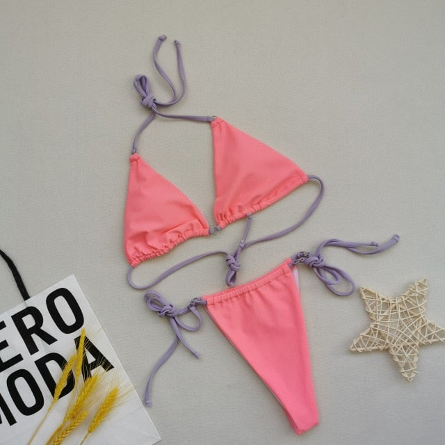 Halter Push Up bikini