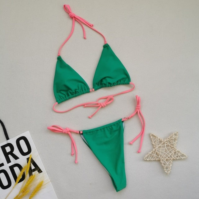 Halter Push Up bikini