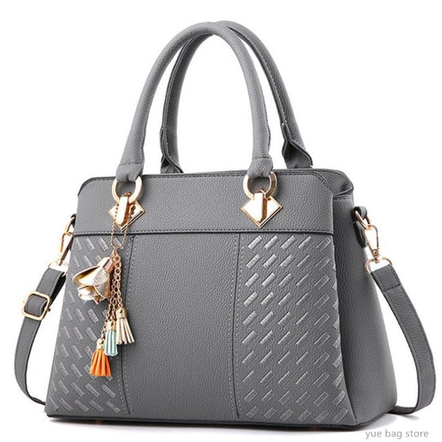 Classy Embraided Vegan leather Handbag