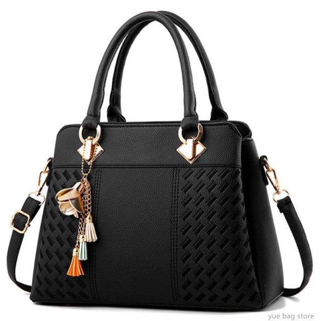 Classy Embraided Vegan leather Handbag