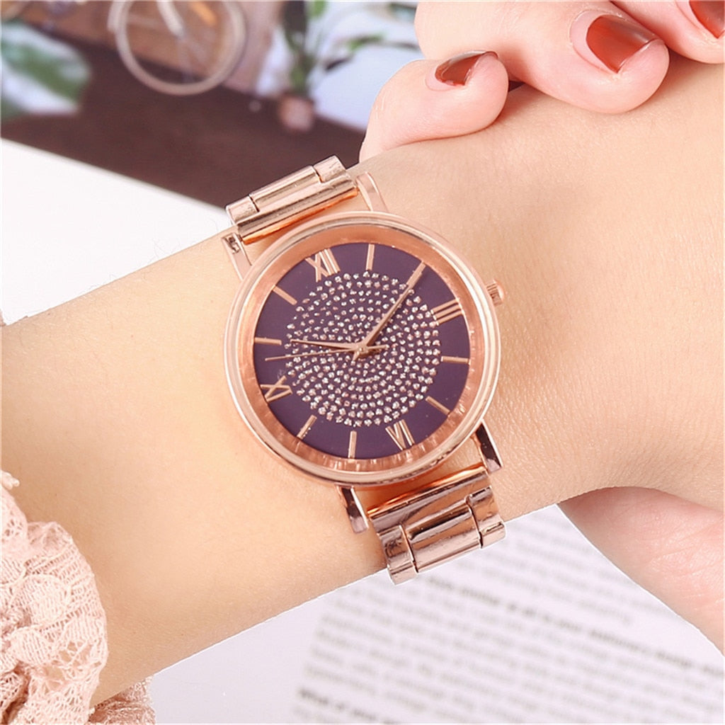 Ladies Stainless Steel Series Watch